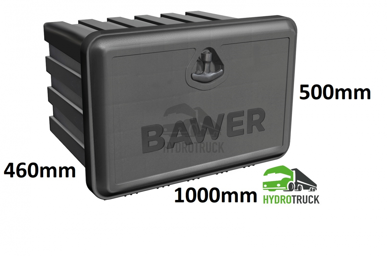 Plastový úložný box s víkem BAWER Easy 1000x500x460mm E0 300 00