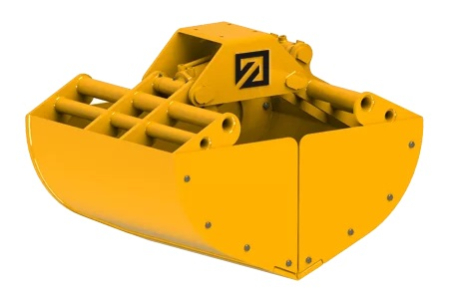 Drapák na sypké hmoty BOTL MR 400 bez bočnic KPB5