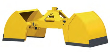 Drapák na sypké hmoty ROZZI R75/300